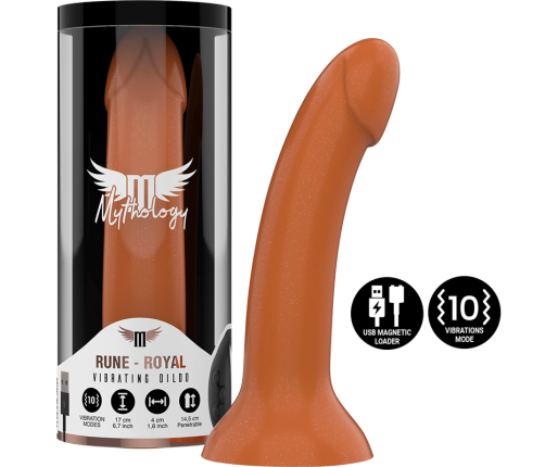 MYTHOLOGY - RUNE ROYAL DILDO M - VIBRATOR WATCHME WIRELESS TECHNOLOGY COMPATIBLE