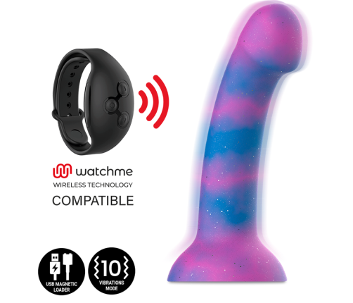 MYTHOLOGY - DION GALACTIC DILDO M - VIBRATOR WATCHME WIRELESS TECHNOLOGY COMPATIBLE