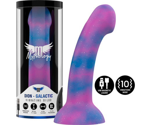 MYTHOLOGY - DION GALACTIC DILDO M - VIBRATOR WATCHME WIRELESS TECHNOLOGY COMPATIBLE
