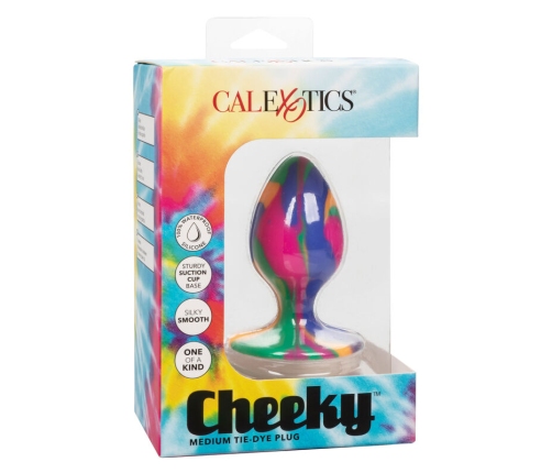 CALEXOTICS - CHEEKY MEDIUM TIE-DYE PLUG ANAL