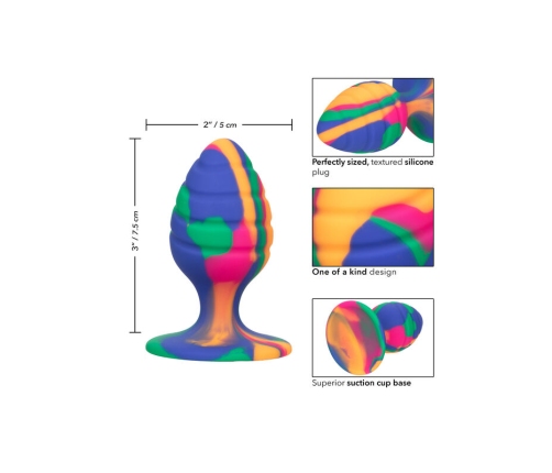 CALEXOTICS - CHEEKY MEDIUM SWIRL ANAL PLUG