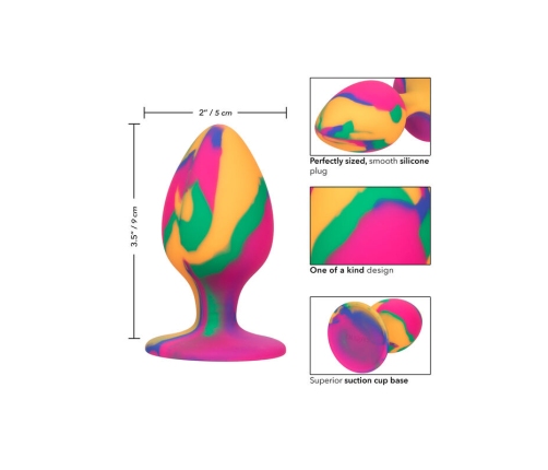 CALEXOTICS - CHEEKY LARGE TIE-DYE PLUG ANAL