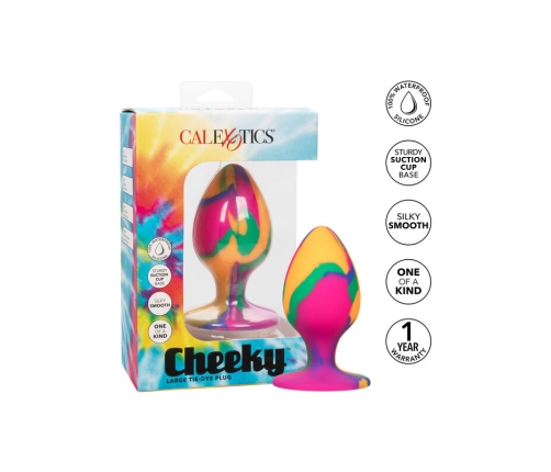 CALEXOTICS - CHEEKY LARGE TIE-DYE PLUG ANAL
