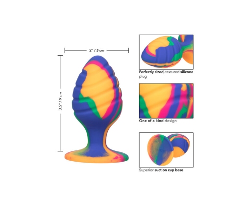 CALEXOTICS - CHEEKY LARGUE SWIRL PLUG ANAL