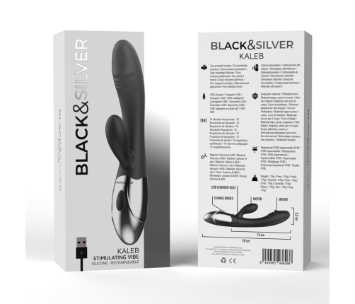 BLACK&SILVER - KALEB STIMULATING VIBE