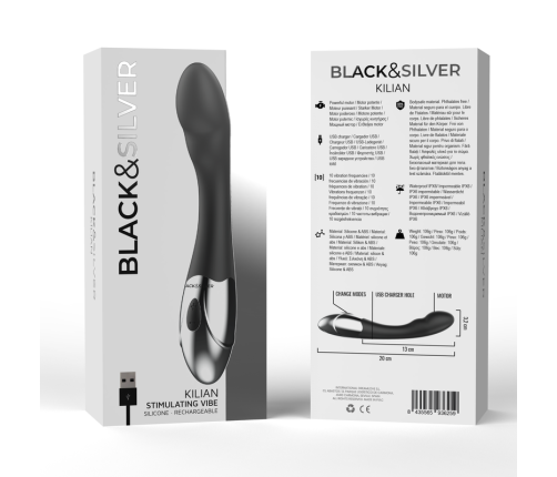 BLACK&SILVER - KILIAN STIMULATING VIBE