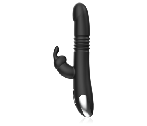 BLACK&SILVER - KENJI STIMULATING VIBE COMPATIBLE WITH WATCHME WIRELESS TECHNOLOGY