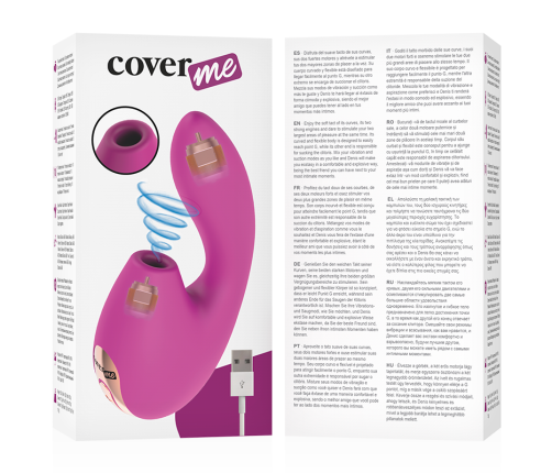 COVERME - CLITORAL SUCKER & POWERFUL G-SPOT RUSH VIBRATOR