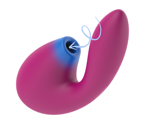 COVERME - CLITORAL SUCKER & POWERFUL G-SPOT RUSH VIBRATOR