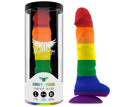MYTHOLOGY - COREY PRIDE DILDO M