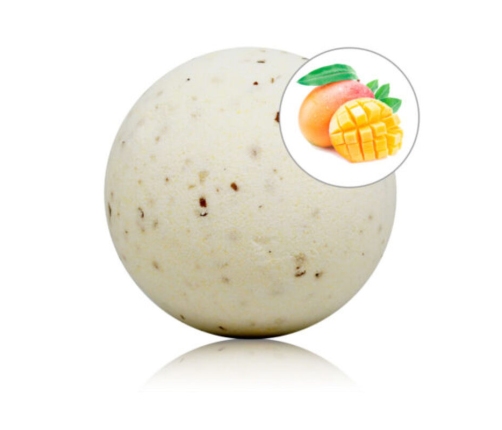TALOKA - MANGO SCENTED BATH BOMB WITH ROSE PETALS