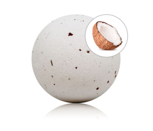 TALOKA - BOMBA DE BAÑO CON AROMA COCO Y PÉTALOS DE ROSA