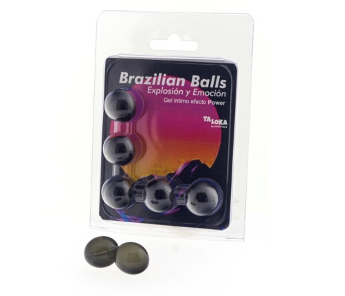 TALOKA - 5 BRAZILIAN BALLS POWER EFFECT EXCITING GEL