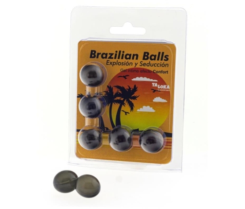 TALOKA - 5 BRAZILIAN BALLS COMFORT EFFECT EXCITING GEL