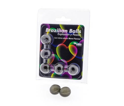 TALOKA - 5 BRAZILIAN BALLS MORE FLAVOUR EFFECT EXCITING GEL