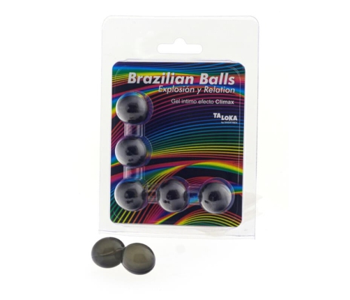 TALOKA - 5 BRAZILIAN BALLS CLIMAX EFFECT EXCITING GEL