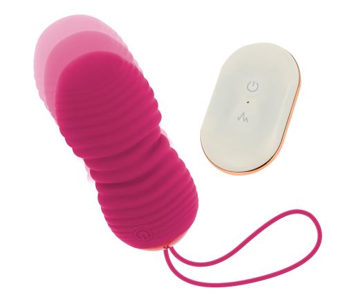OHMAMA - REMOTE CONTROL EGG 7 MODES UP AND DOWN PINK