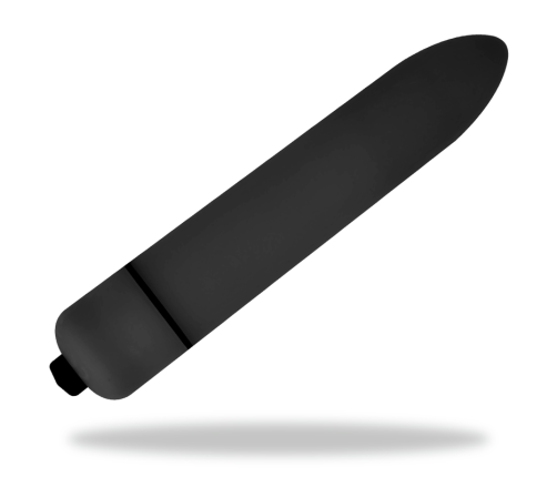 OHMAMA - MINI VIBRATING BULLET 9 CM BLACK