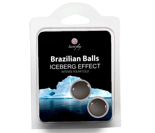 SECRET PLAY SET 2 BRAZILIAN BALLS ICEBERG EFFECT