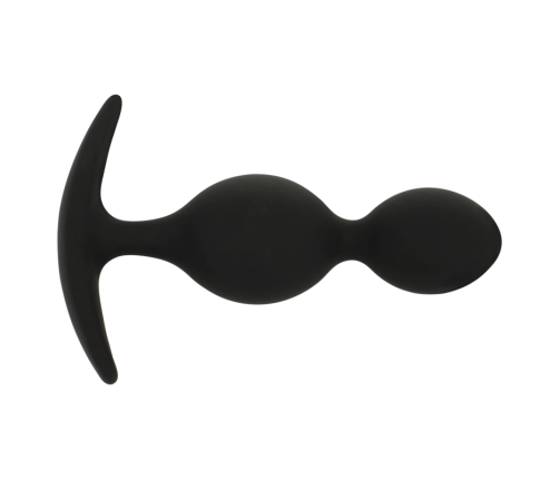 OHMAMA - CADENA BOLAS ANALES 9 CM - NEGRO