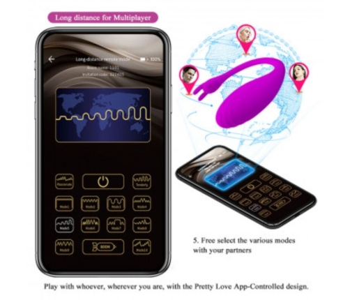 PRETTY LOVE - CATALINA MASAJEADOR FREE APP LILA