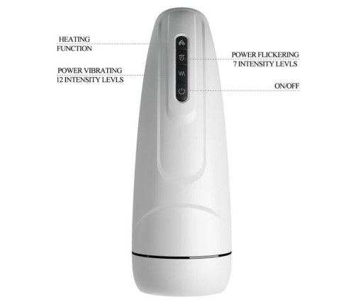 PRETTY LOVE - MARISSA MALE MASTURBATOR VIBRATION, HEAT, VOICE AND SUCTION