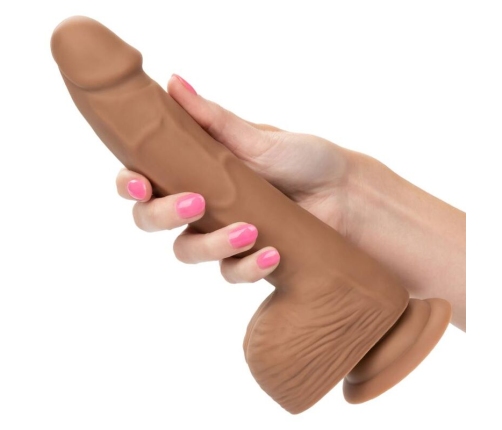 CALEXOTICS - SILICONE STUDS 20.32 CM BROWN