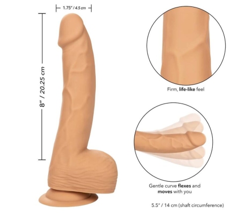 CALEXOTICS - SILICONE STUDS 20.32 CM SKIN