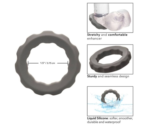 CALEXOTICS - ALPHA ERECT RING GREY