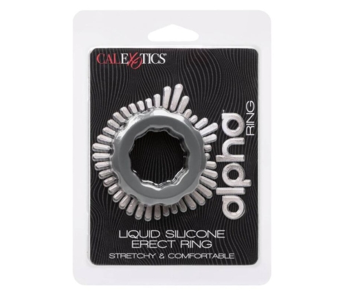 CALEXOTICS - ALPHA ERECT RING GREY
