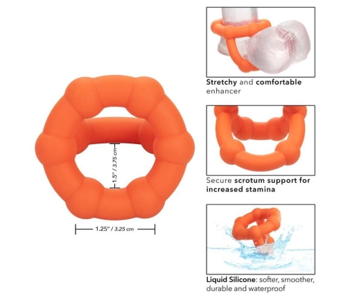 CALEXOTICS - ALPHA ALL STAR RING ORANGE