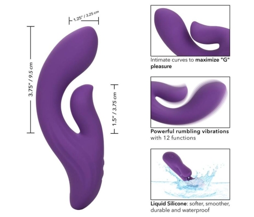 CALEXOTICS - STELLA DUAL PLEASER VIOLETA
