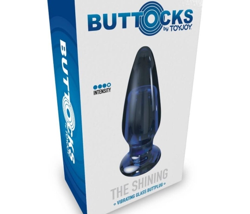 TOYJOY - THE SHINING VIBRATING GLAS BUTTPLUG