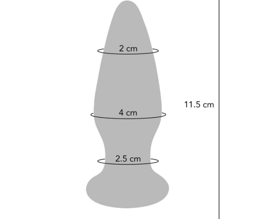 TOYJOY - THE SHINING VIBRATING GLAS BUTTPLUG