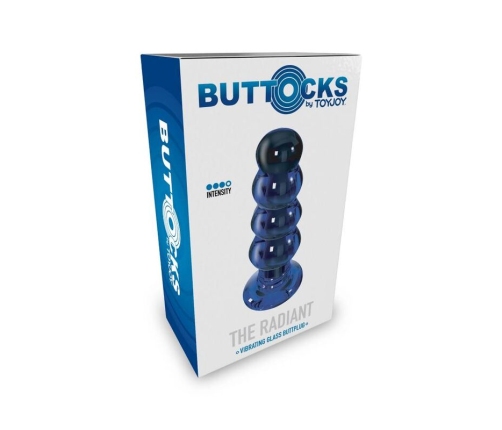 TOYJOY - BUTTOCKS THE RADIANT GLASS BUTTPLUG