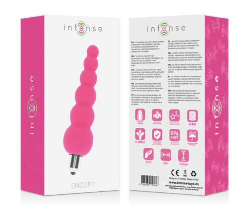 INTENSE - SNOOPY 7 SPEEDS SILICONE INTENSE - PINK