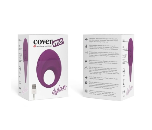 COVERME - DYLAN RECHARGEABLE RING COMPATIBLE WITH WATCHME WIRELESS TECHNOLOGY