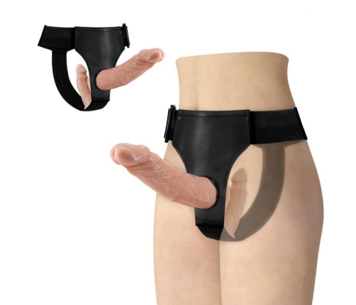 BAILE - ULTRA PASSIONATE DOUBLE DILDOS WITH HARNESS