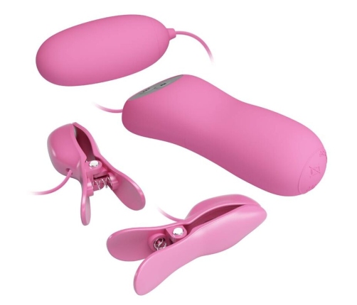 PRETTY LOVE - TWEEZERS WITH VIBRATION AND PINK ELETROSHOCK