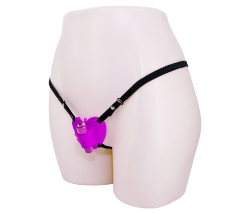 PRETTY LOVE - MASAJEADOR DE CLÍTORIS HEARTBEAT 10 MODOS DE VIBRACIÓN MORADO