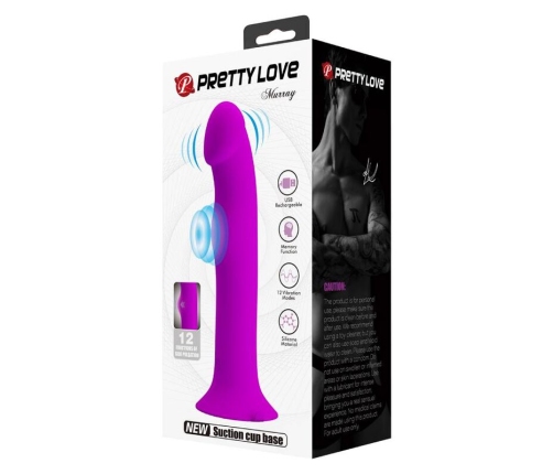 PRETTY LOVE - MURRAY VIBRATOR AND G-POINT STIMULATOR PURPLE