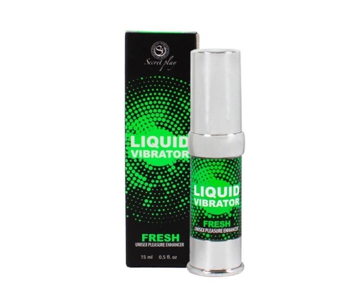 SECRETPLAY - FRESH LIQUID VIBRATOR STIMULATOR & PLEASURE INTENSIFIER 15 ML