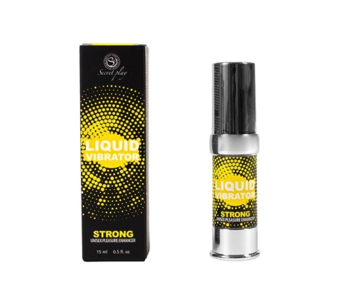 SECRETPLAY - LIQUID VIBRATOR STIMULATOR UNISEX STRONG 15 ML