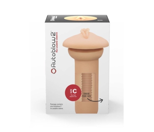 AUTOBLOW - 2+ VAGINA SLEEVE SIZE C