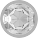INTENSE - ALUMINUM METAL ANAL PLUG WITH SILVER CRYSTAL SIZE S
