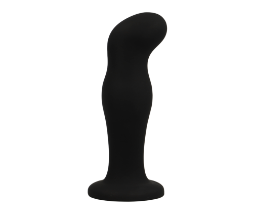 BLACK&SILVER - SEAN PLUG ANAL PREMIUM SILICONE BLACK