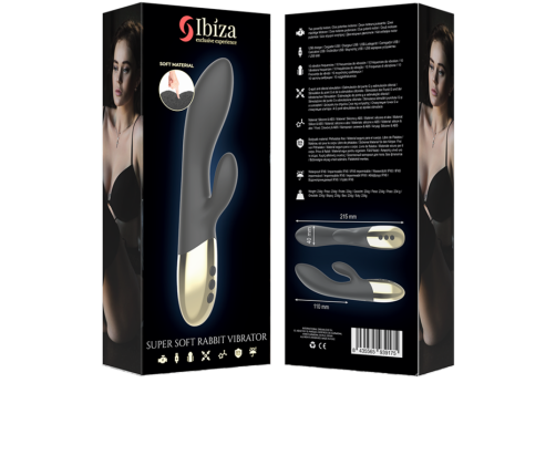 IBIZA - SUPER SOFT RABBIT VIBRATOR