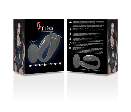 IBIZA - ROTATING DUAL VIBRATOR