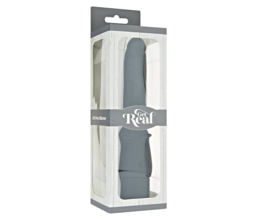GET REAL - CLASSIC SMOOTH VIBRATOR BLACK