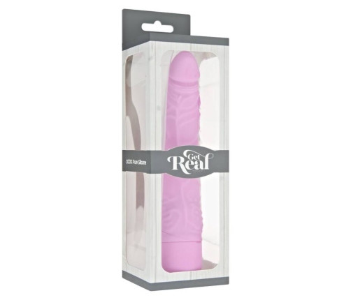 GET REAL - CLASSIC SLIM VIBRATOR PINK